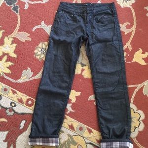 Prana fleece lined jeans